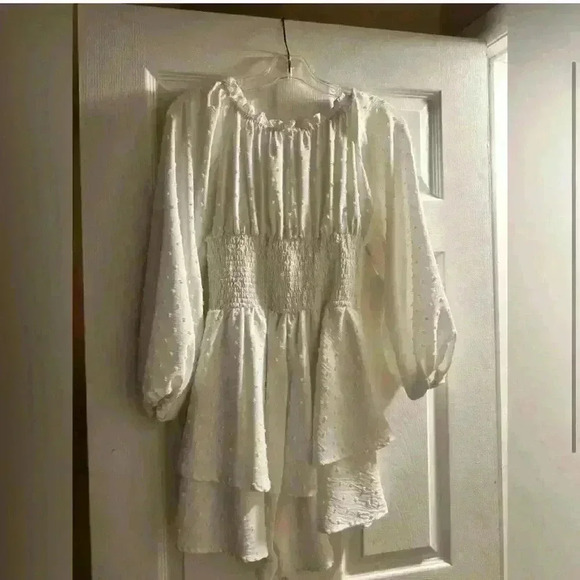 White Romper - Picture 3 of 3